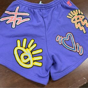 Purple Adidas Shorts size Large